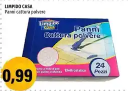 Hurrà Limpido Casa Panni cattura polvere offerta