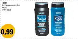 Hurrà I-SYNT Doccia uomo assortito offerta