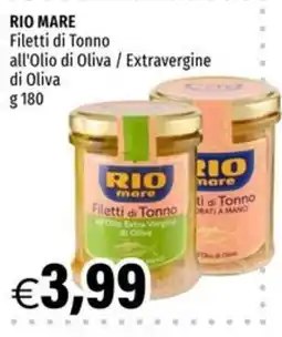 Hurrà Rio mare Filetti di Tonno offerta