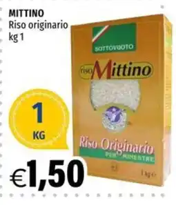Hurrà Riso originario Mittino offerta