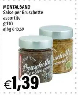 Hurrà Montalbano Salse per Bruschette assortite offerta