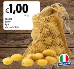 Hurrà Patate Sacco offerta