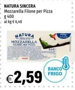 Hurrà Mozzarella Filone per Pizza Natura Sincera offerta