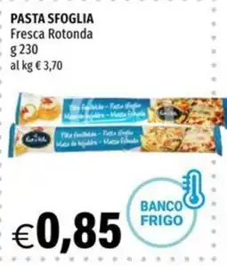 Hurrà Pasta sfoglia fresca rotonda offerta