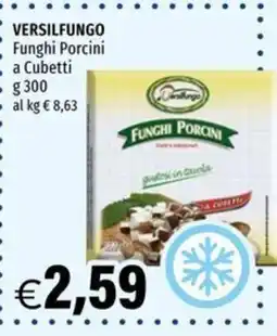 Hurrà Versilfungo Funghi Porcini a Cubetti offerta