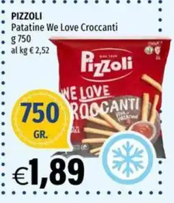 Hurrà Pizzoli Patatine We Love Croccanti offerta