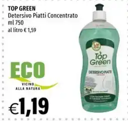 Hurrà Top Green Detersivo Piatti Concentrato offerta