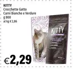 Hurrà Kitty Crocchette Gatto Carni Bianche e Verdure offerta