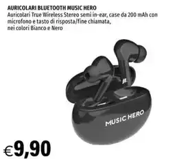 Hurrà Auricolari Bluetooth Music Hero offerta