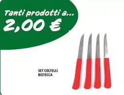 Hurrà Set coltelli bistecca offerta