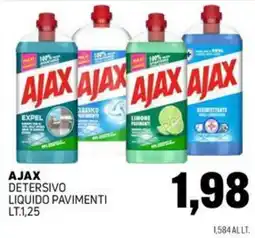 Emporio Amato Ajax Detersivo Liquido Pavimenti offerta