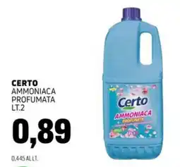 Emporio Amato Certo ammoniaca profumata offerta