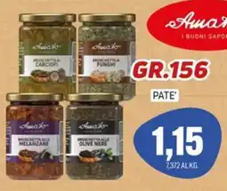 Emporio Amato Amaro bruschetta offerta