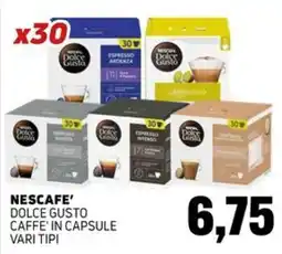 Emporio Amato Nescafe' Dolce Gusto Caffè in capsule offerta