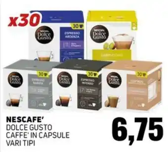 Nescafe' Dolce Gusto Caffè in capsule