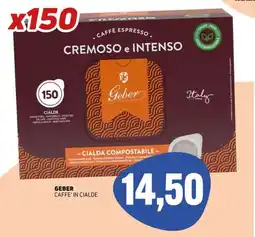Emporio Amato Geber caffè in cialde offerta