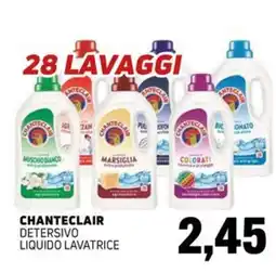 Emporio Amato Chanteclair detersivo liquido lavatrice offerta