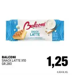 Emporio Amato Balconi Snack Latte offerta