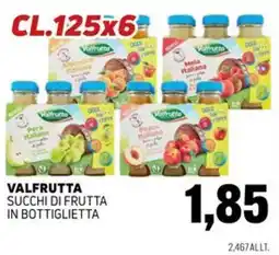 Emporio Amato Valfrutta succhi di frutta in bottiglietta offerta