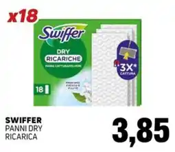Emporio Amato Swiffer panni dry ricarica offerta
