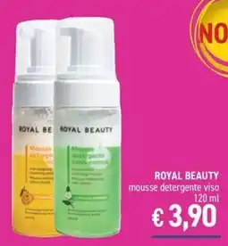 Determarket Royal Beauty mousse detergente viso offerta
