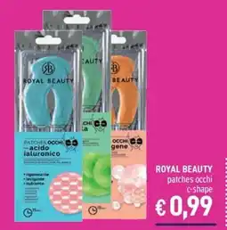 Determarket Royal Beauty patches occhi c-shape offerta