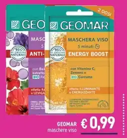 Determarket Geomar maschere viso offerta