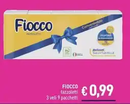 Determarket Fiocco fazzoletti offerta
