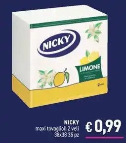 Determarket Nicky maxi tovaglioli offerta