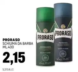 Emporio Amato Proraso schiuma da barba offerta