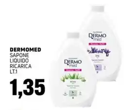 Emporio Amato Dermomed sapone liquido ricarica offerta