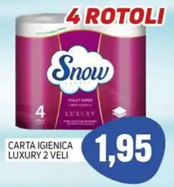 Emporio Amato Snow carta igienica luxury offerta