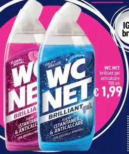Determarket WC NET brilliant gel offerta