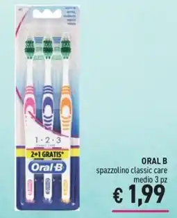 Determarket Oral-B spazzolino classic care offerta