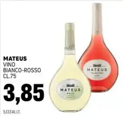 Emporio Amato Mateus vino bianco-rosso offerta