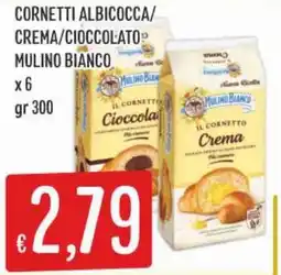 IperSisa Cornetti albicocca/crema/cioccolato Mulino Bianco offerta