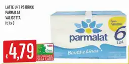 IperSisa Latte UHT PS Brick Parmalat offerta
