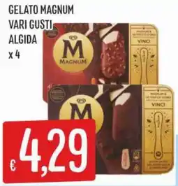 IperSisa Gelato Magnum vari gusti Algida offerta