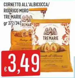 IperSisa Cornetto all'albicocca Tre Marie offerta