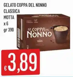 IperSisa Gelato coppa del nonno classica Motta offerta