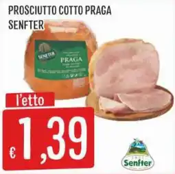 IperSisa Prosciutto cotto Praga Senfter offerta