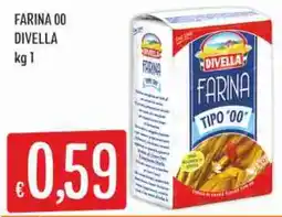 IperSisa Farina tipo '00' Divella offerta