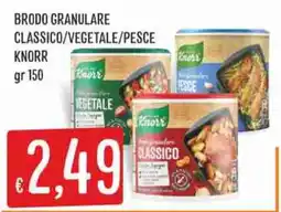 IperSisa Brodo granulare Knorr offerta