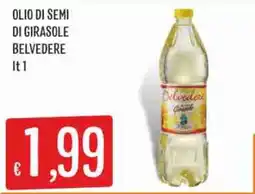IperSisa Olio di semi di girasole Belvedere offerta
