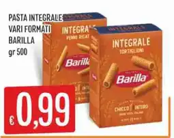 IperSisa Pasta integrale Barilla offerta