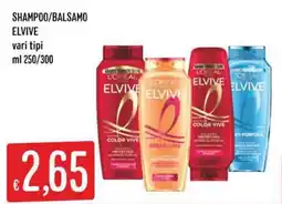 IperSisa Shampoo/balsamo Elvive offerta