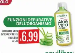 IperSisa Succo aloe vera extra new equilibra offerta