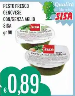 IperSisa Pesto fresco genovese SISA offerta