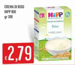 IperSisa Crema di riso Hipp Bio offerta