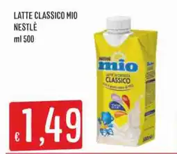 IperSisa Latte classico mio Nestlé offerta